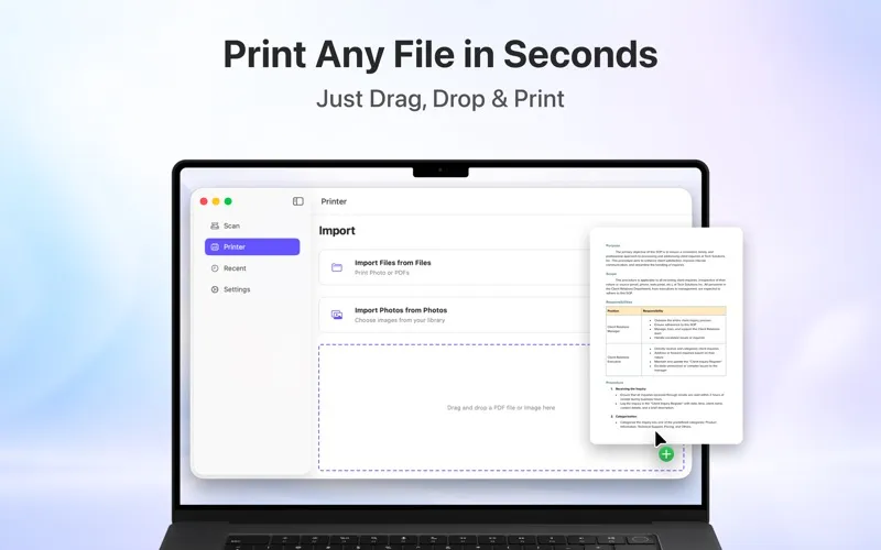 Document Scanner & Printer App screenshot 3