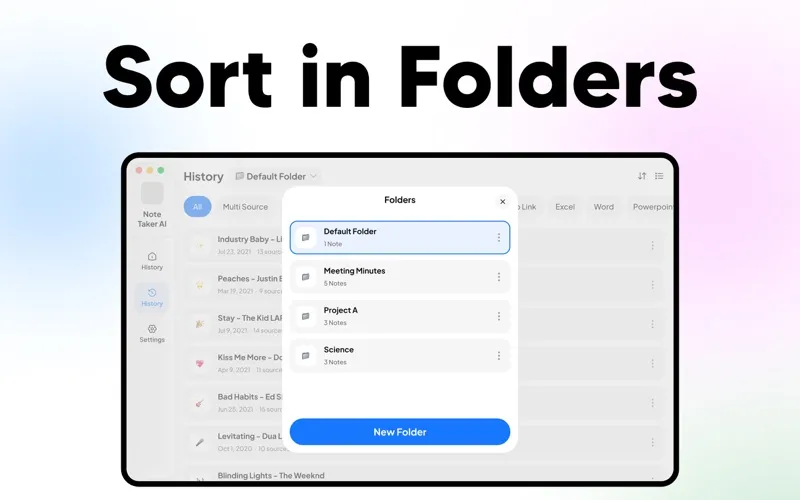 App for AI NotebookLM & Quiz screenshot 10