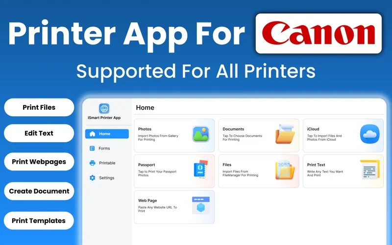App For Canon Printer screenshot 1