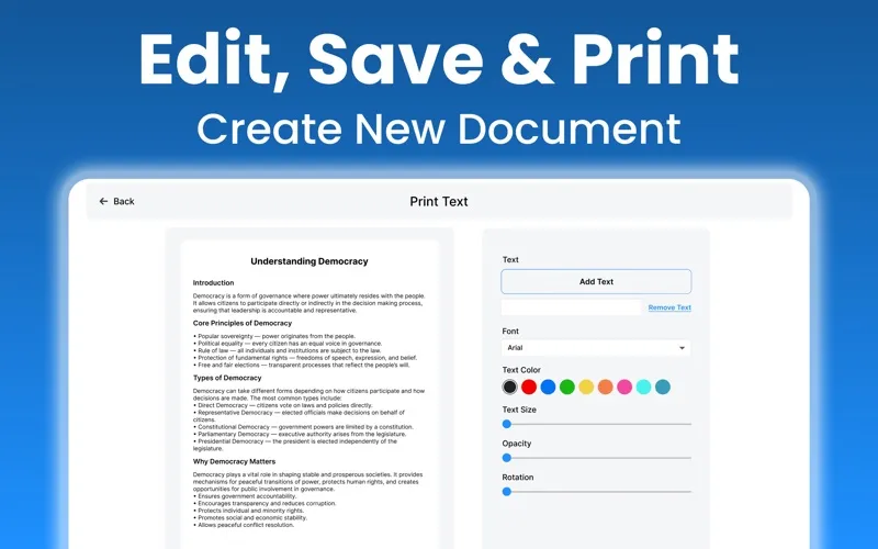 App For Canon Printer screenshot 2