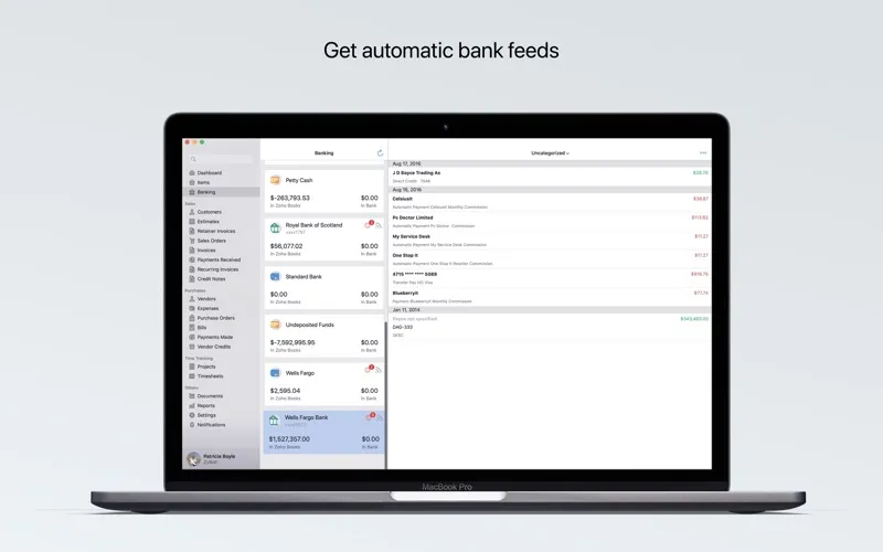 Zoho Books screenshot 3