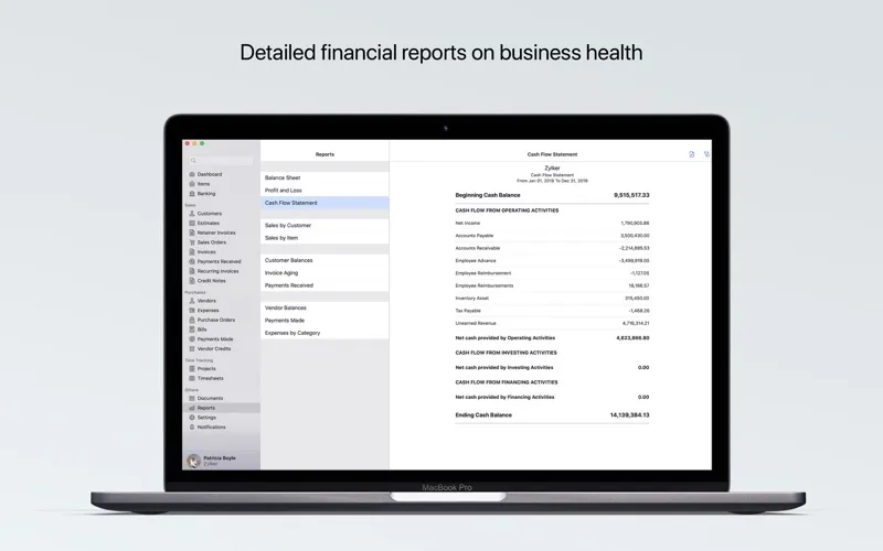 Zoho Books screenshot 4