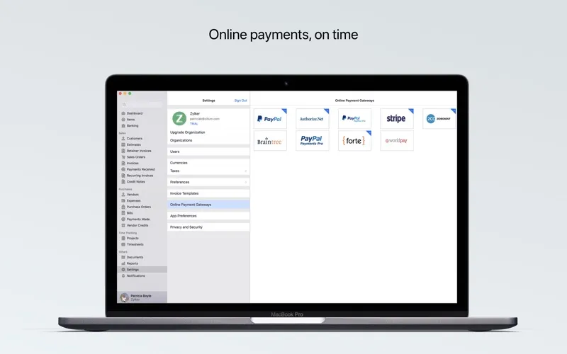 Zoho Books screenshot 6