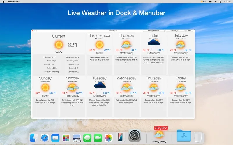 Weather Dock screenshot 1