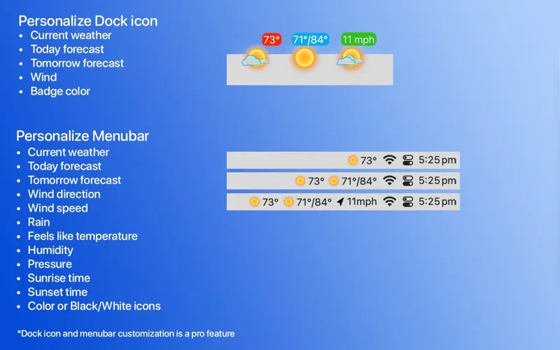 Weather Dock screenshot 3