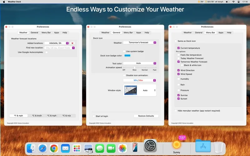 Weather Dock screenshot 4