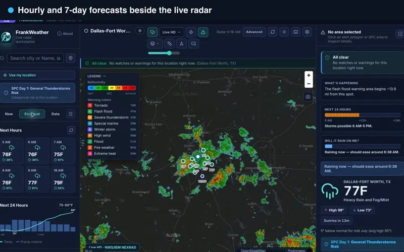 FrankWeather Radar Desktop screenshot 2