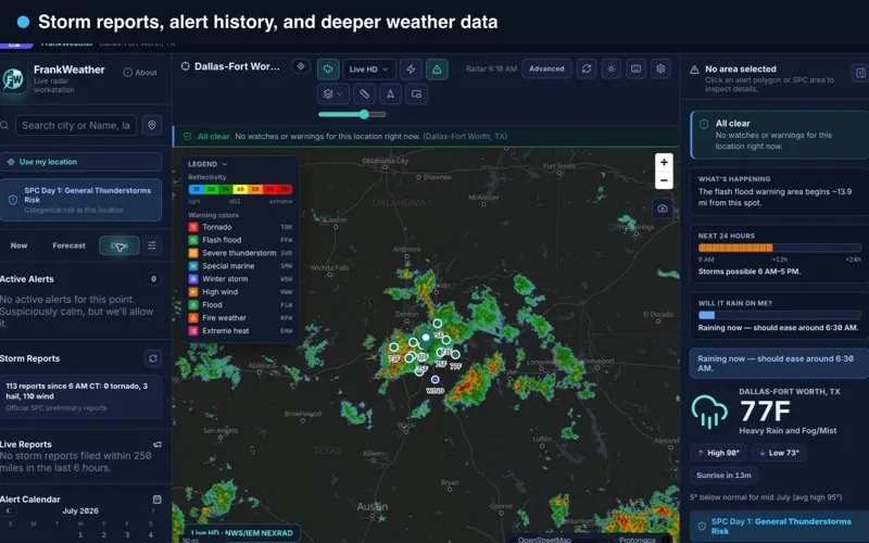 FrankWeather Radar Desktop screenshot 3