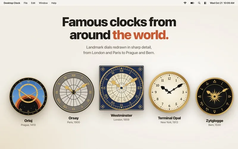 Desktop Clock Live screenshot 3