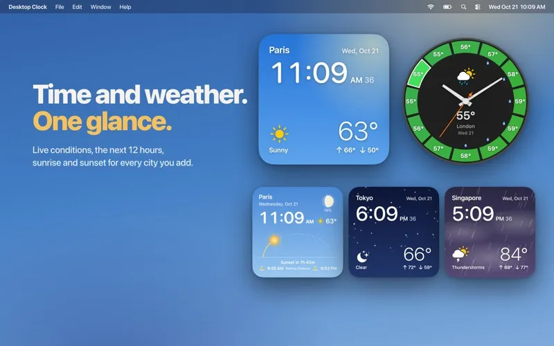 Desktop Clock Live screenshot 4
