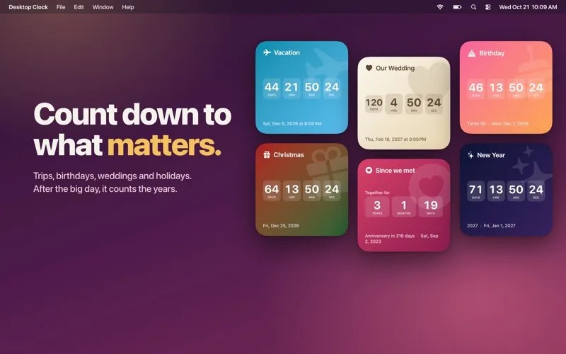 Desktop Clock Live screenshot 5