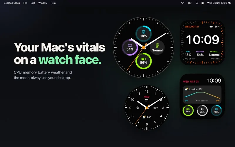 Desktop Clock Live screenshot 6