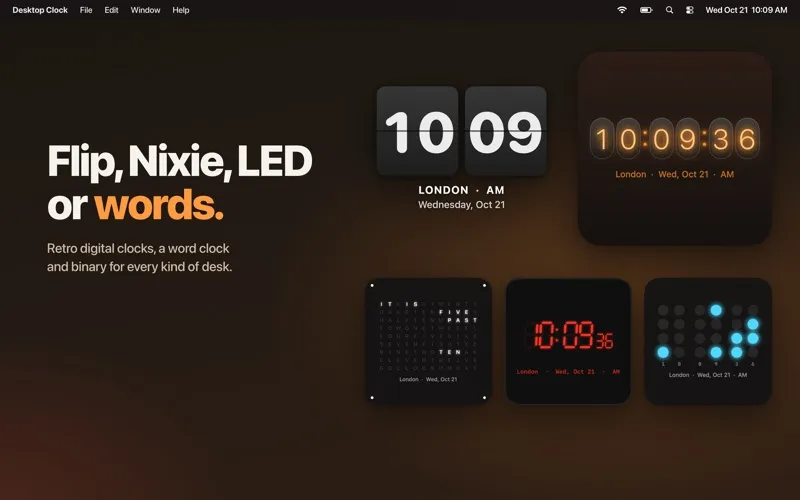 Desktop Clock Live screenshot 7