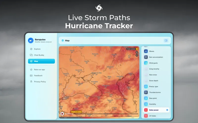 NOAA Live Weather Radar App screenshot 2