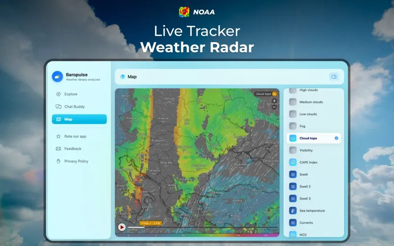 NOAA Live Weather Radar App screenshot 6