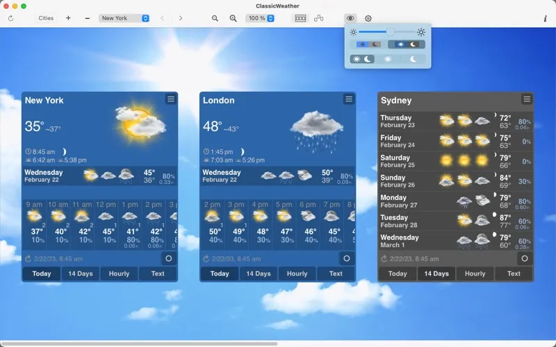 ClassicWeather screenshot 3