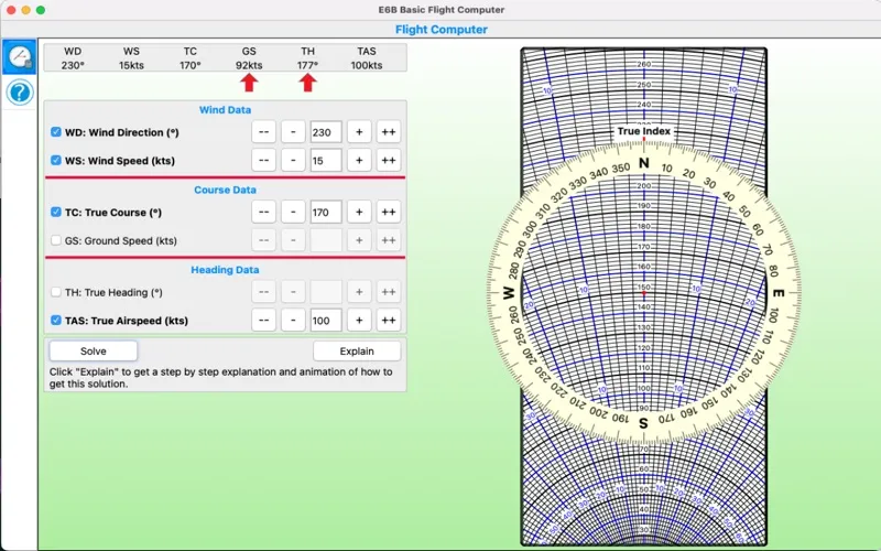 BasicFlightComputer screenshot 1