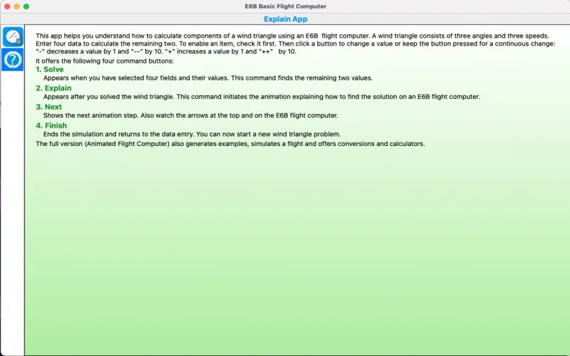 BasicFlightComputer screenshot 3