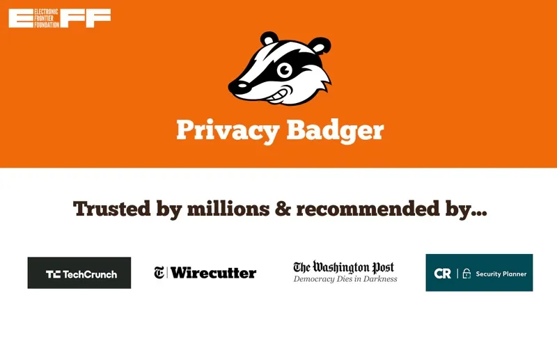 Privacy Badger screenshot 1