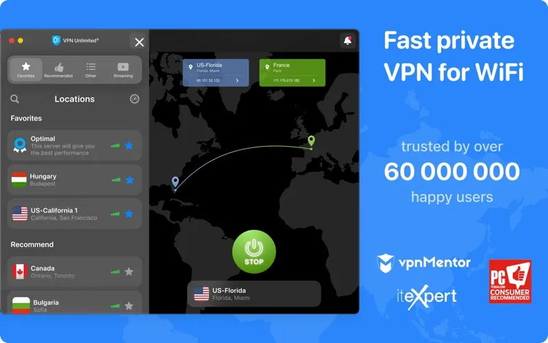 VPN Unlimited screenshot 1
