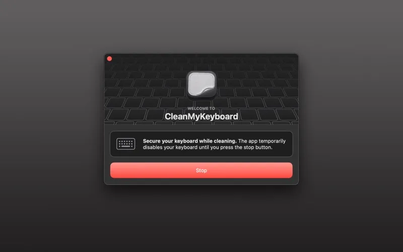 CleanMyKeyboard screenshot 2