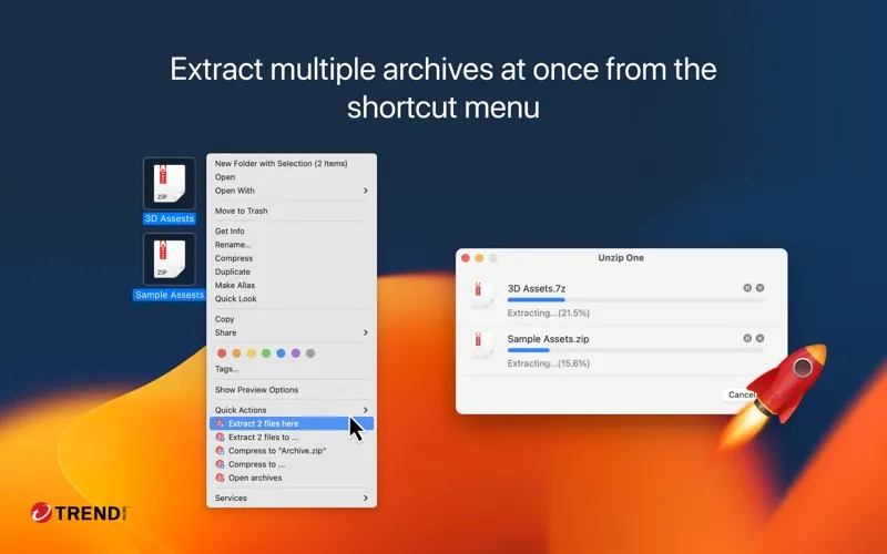 Unzip One screenshot 2