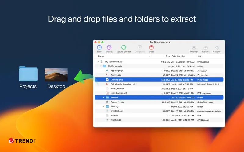 Unzip One screenshot 4