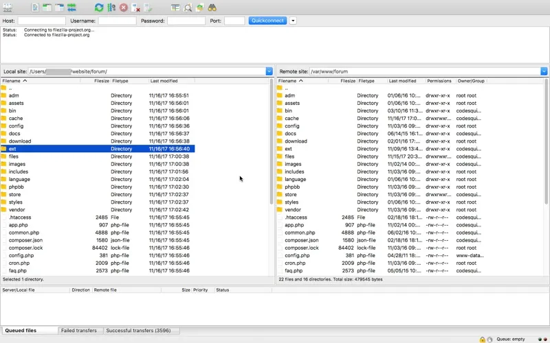 FileZilla Pro screenshot 1