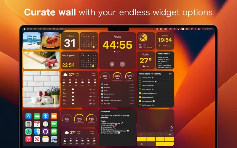 Widgetify screenshot 2