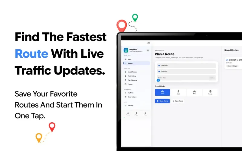 App For Google Maps screenshot 2