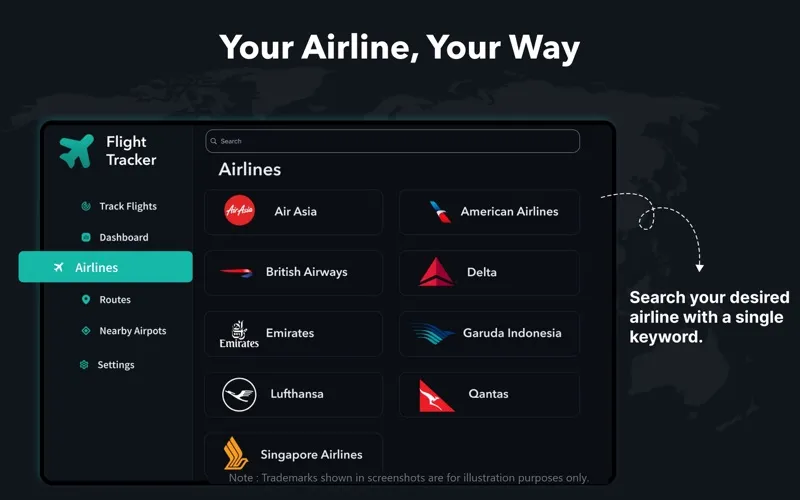 Flight Tracker screenshot 2