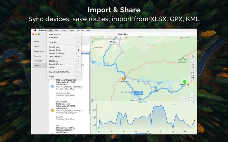 inRoute screenshot 3