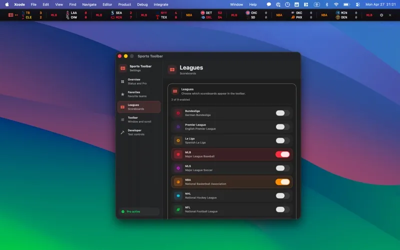 Sports Live Toolbar screenshot 3